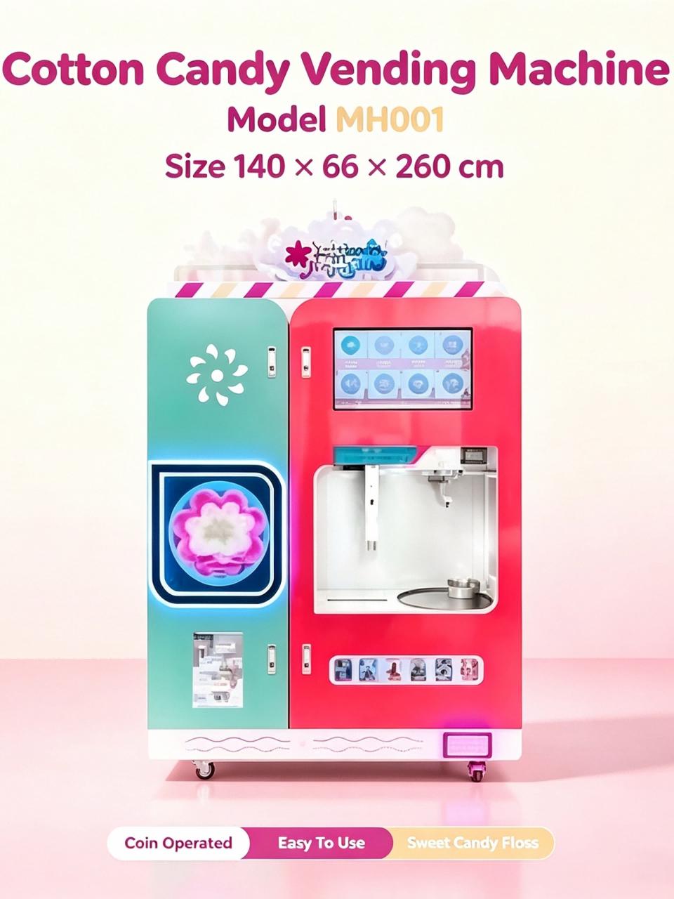 自动棉花糖机MH001型